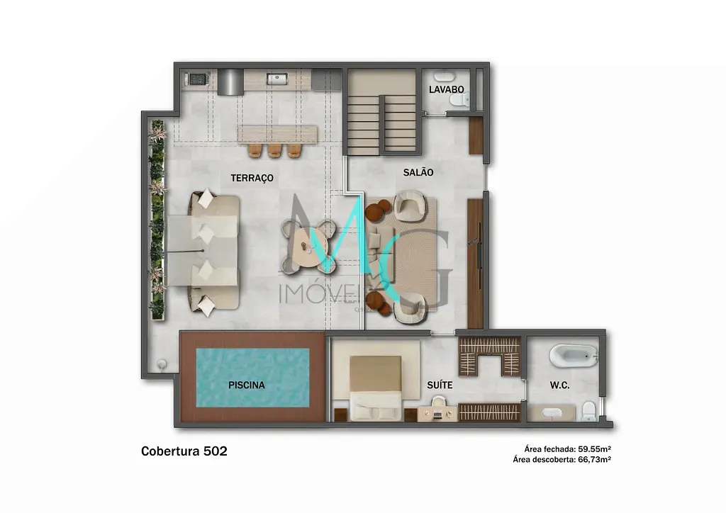 Cobertura, 4 quartos, 271 m² - Foto 14