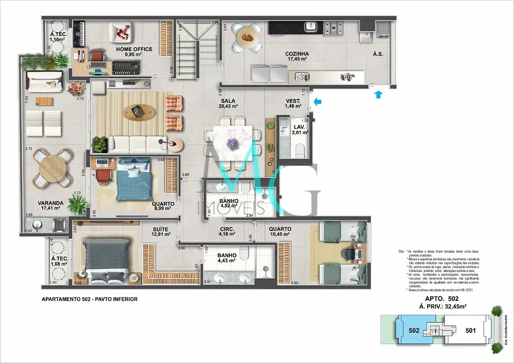 Cobertura, 4 quartos, 271 m² - Foto 15