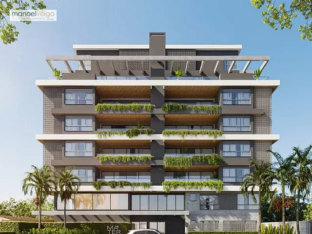 Apartamento 3 quartos e 5 banheiros, à venda, no bairro Cabral em Curitiba