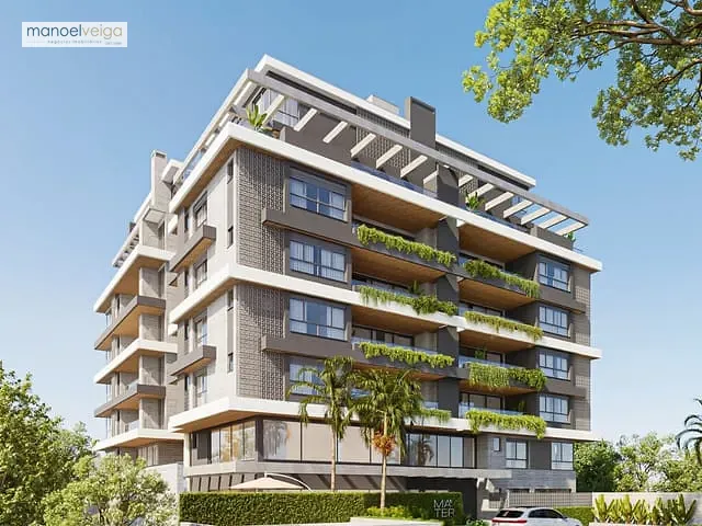 Apartamento 3 quartos e 5 banheiros, à venda, no bairro Cabral em Curitiba