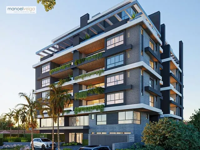 Cobertura / Penthouse 3 quartos e 5 banheiros, à venda, no bairro Cabral em Curitiba