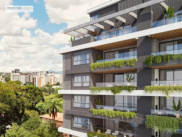 Cobertura / Penthouse 3 quartos e 5 banheiros, à venda, no bairro Cabral em Curitiba