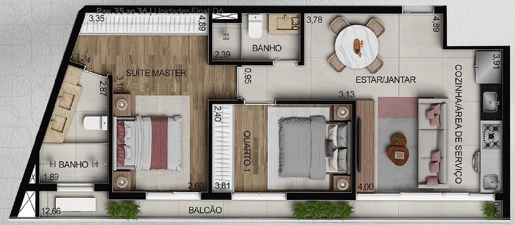 Apartamento, 3 quartos, 100 m² - Foto 72