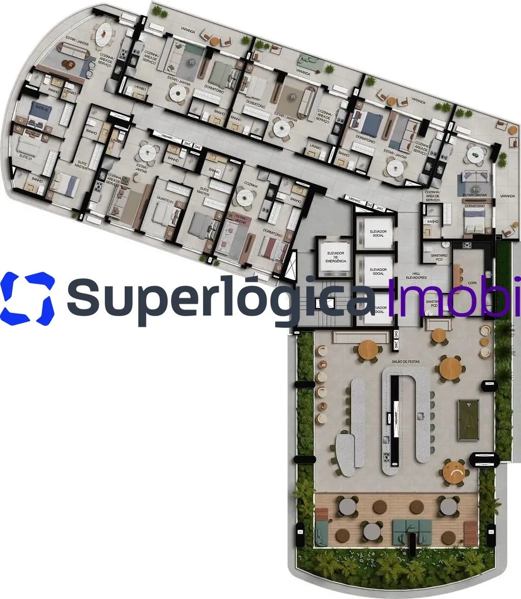 Apartamento, 3 quartos, 100 m² - Foto 49