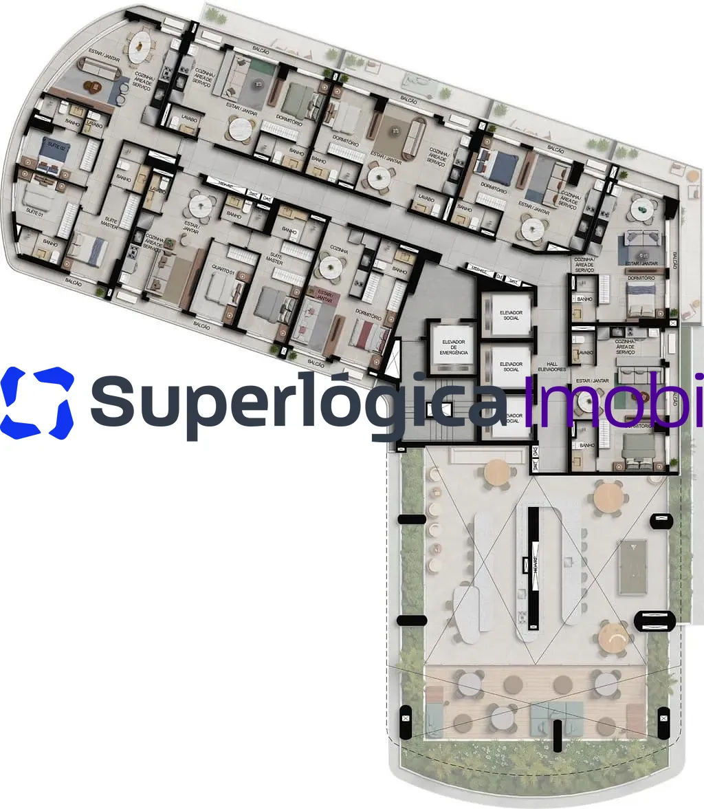 Apartamento, 3 quartos, 100 m² - Foto 50