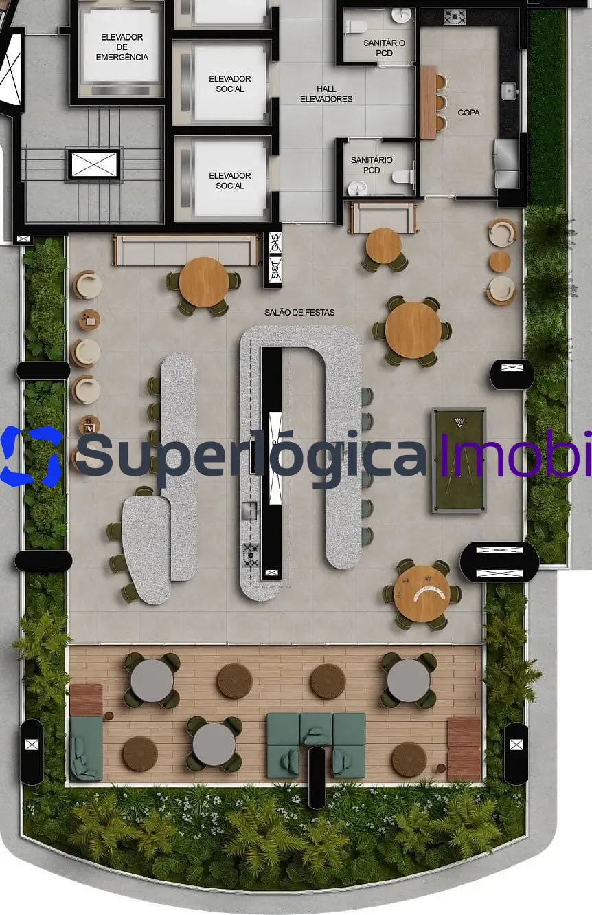 Apartamento, 3 quartos, 100 m² - Foto 58