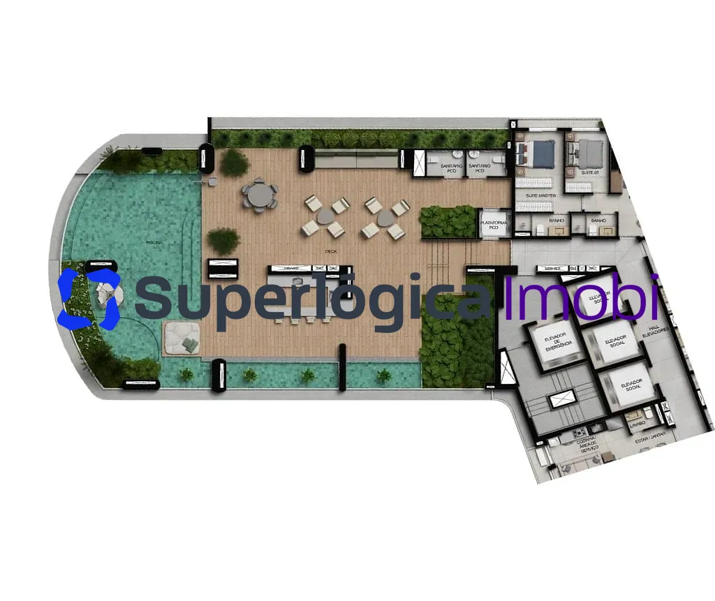 Apartamento, 3 quartos, 100 m² - Foto 59
