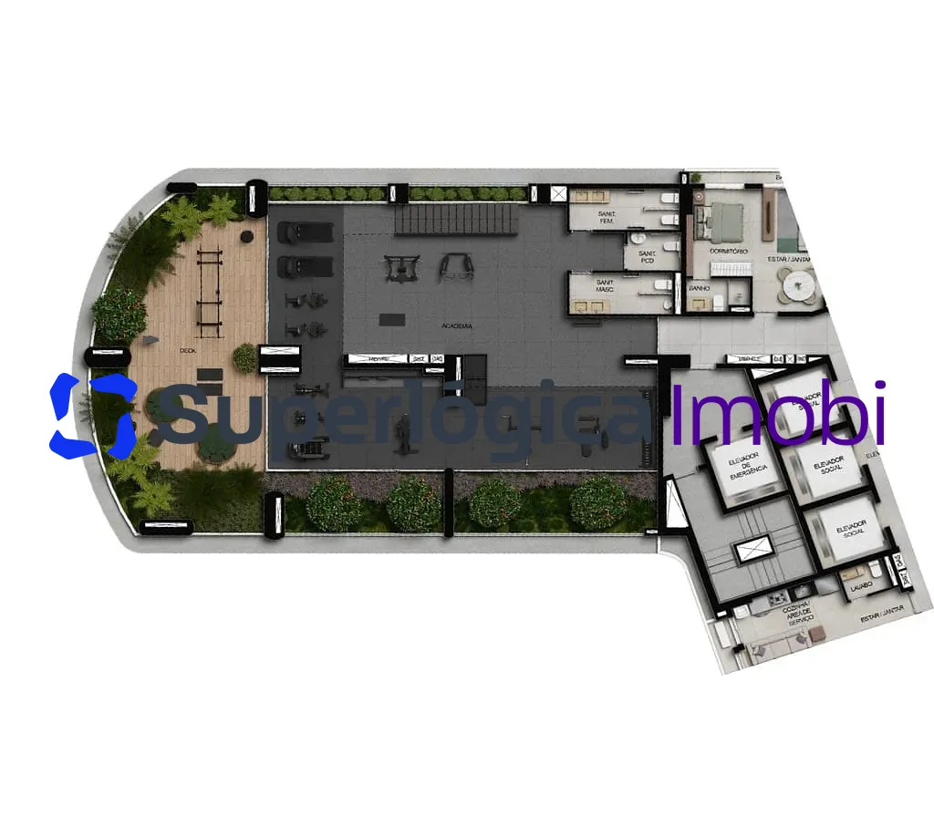 Apartamento, 3 quartos, 100 m² - Foto 60