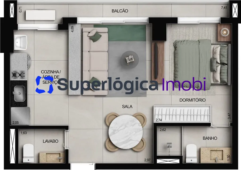 Apartamento, 3 quartos, 100 m² - Foto 68