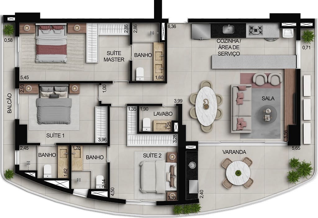 Apartamento, 1 quarto, 37 m² - Foto 81