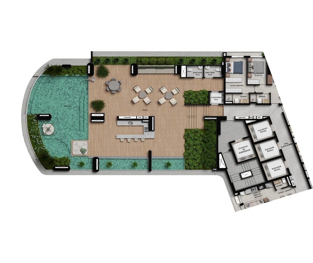 Apartamento, 2 quartos, 74 m² - Foto 59