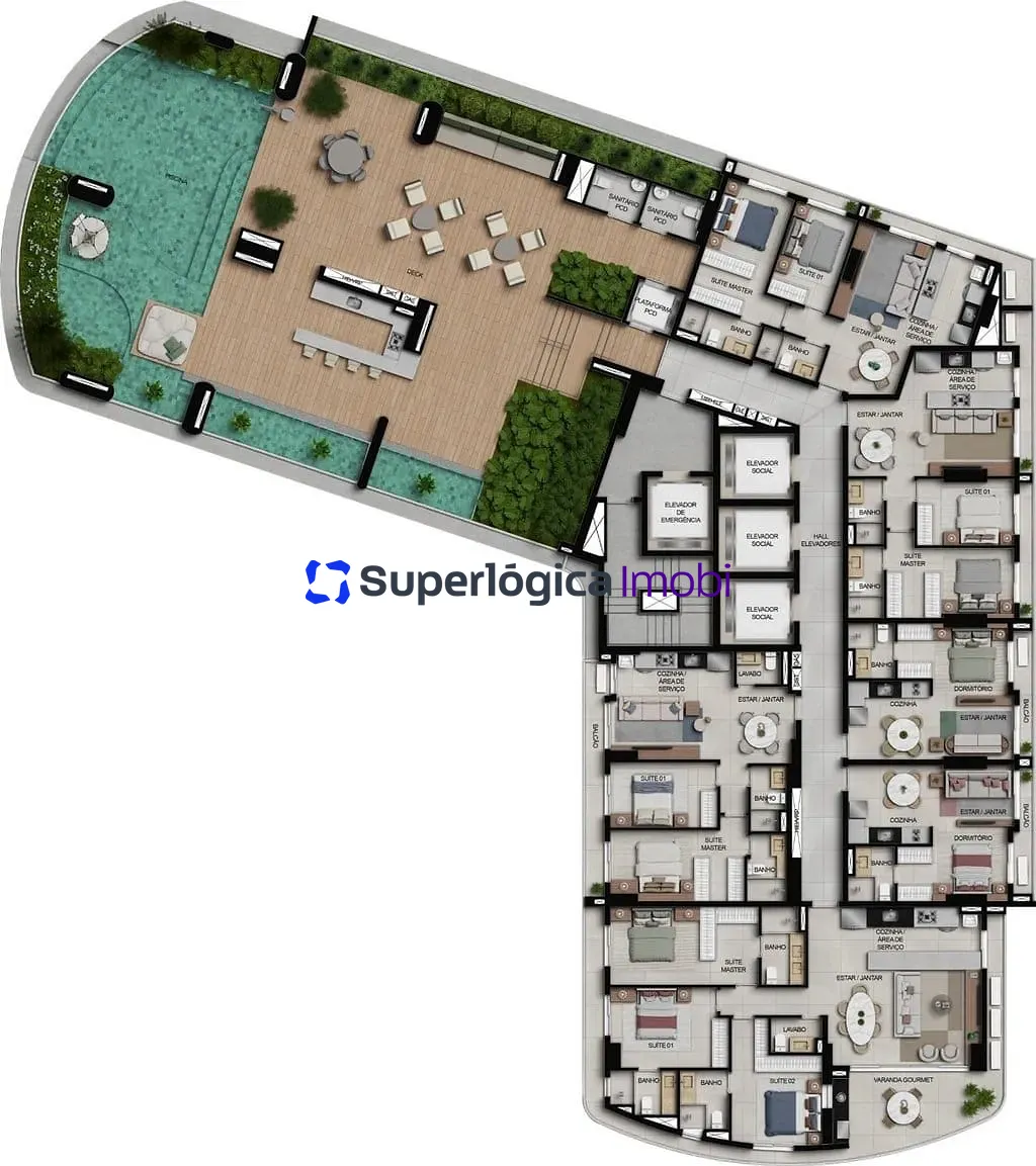 Apartamento, 2 quartos, 74 m² - Foto 47