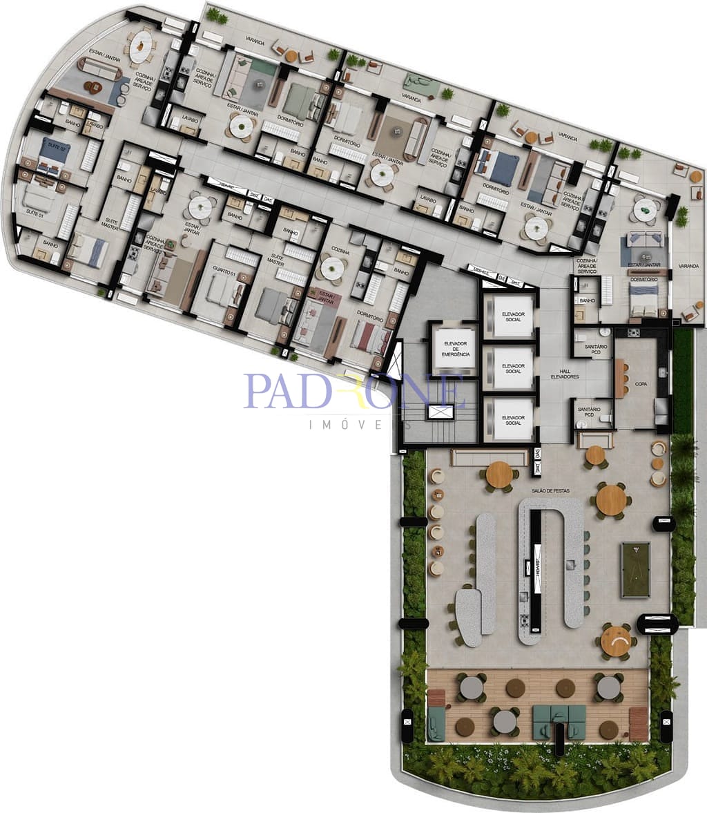 Apartamento à venda com 2 quartos, 70m² - Foto 49