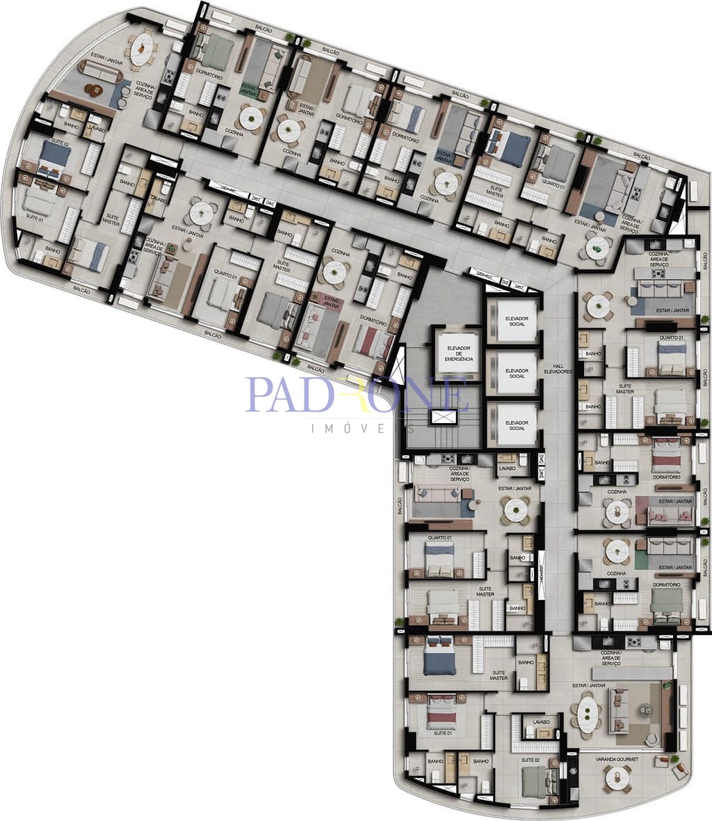Apartamento à venda com 2 quartos, 70m² - Foto 64
