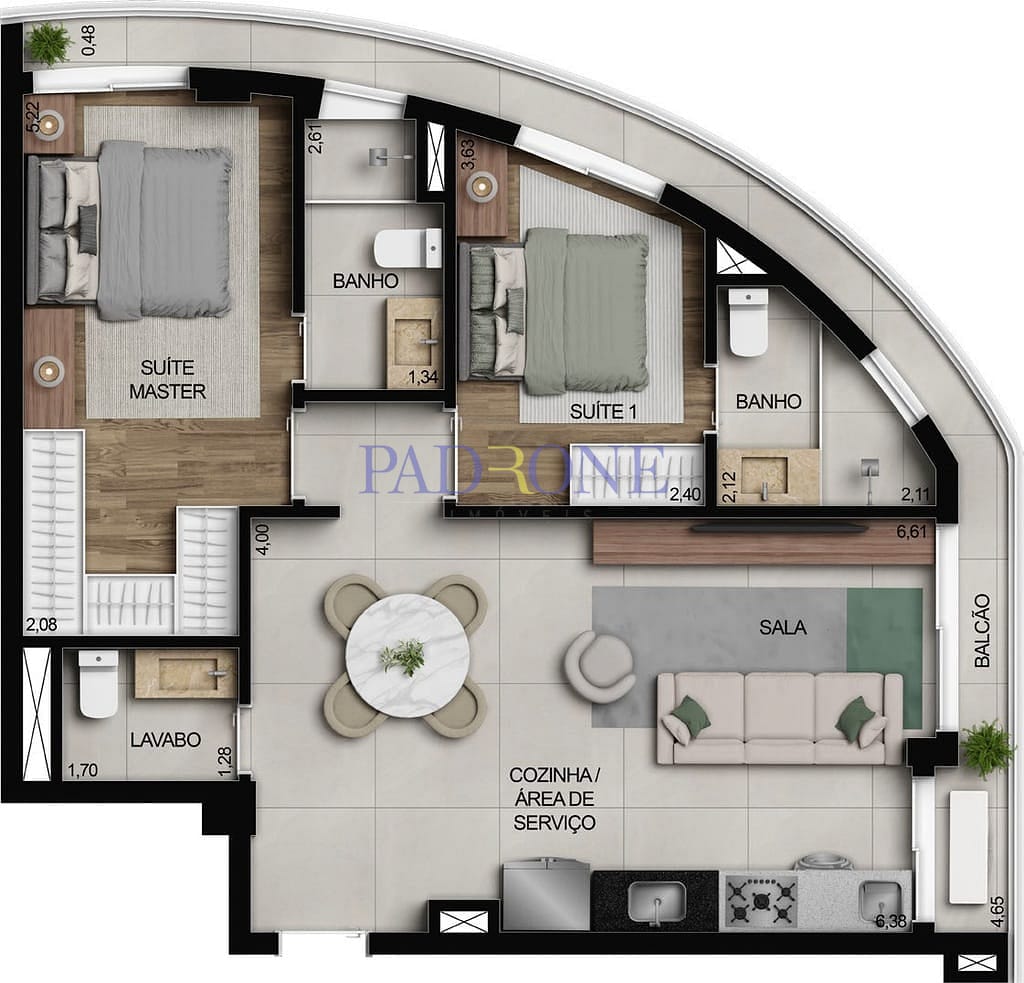 Apartamento à venda com 2 quartos, 70m² - Foto 74