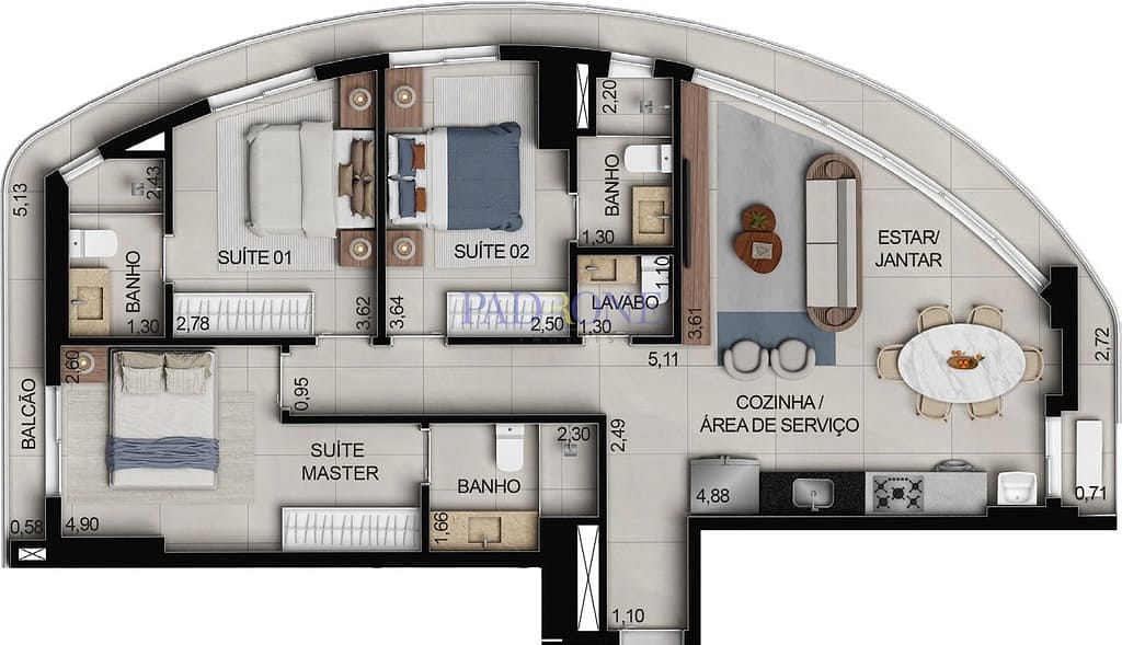 Apartamento à venda com 2 quartos, 70m² - Foto 77