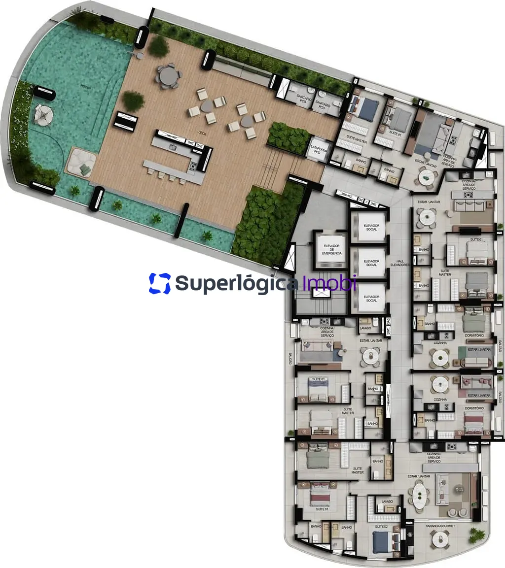 Apartamento, 2 quartos, 70 m² - Foto 47