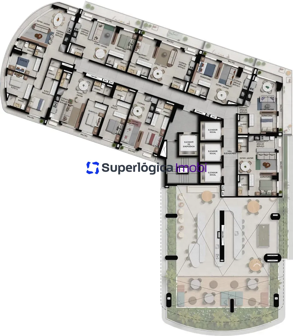 Apartamento, 2 quartos, 70 m² - Foto 50