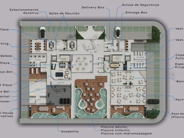 Apartamento 1 quarto e 2 banheiros, à venda, no bairro Intermares em Cabedelo