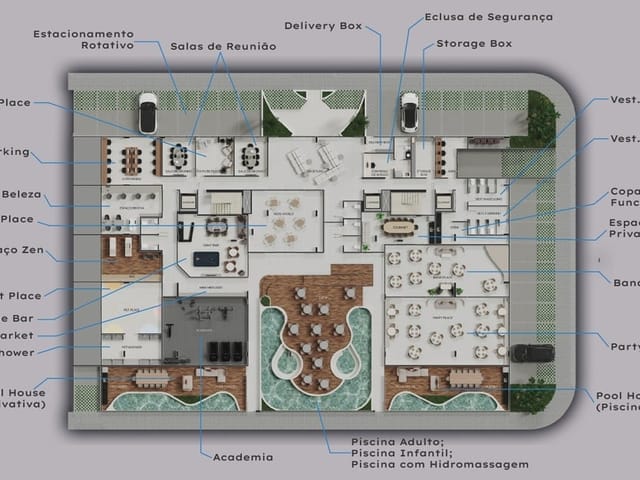 Apartamento 2 quartos e 2 banheiros, à venda, no bairro Intermares em Cabedelo
