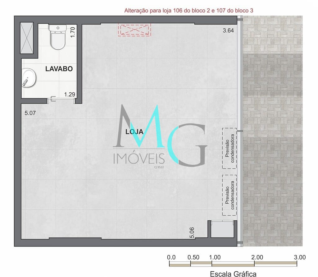 Loja-Salão à venda, 28m² - Foto 3