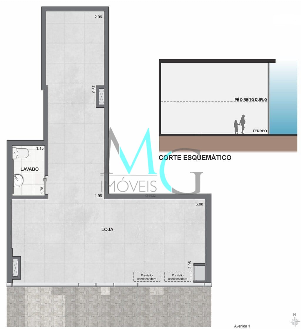 Loja-Salão à venda, 28m² - Foto 5