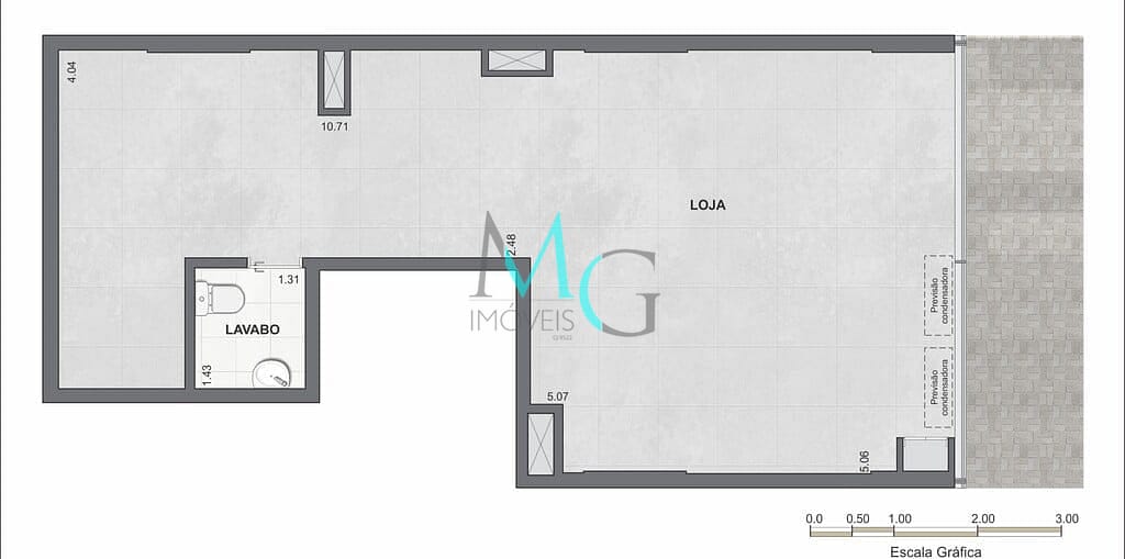 Loja-Salão à venda, 28m² - Foto 7