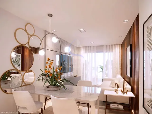 Apartamento 3 quartos e 2 banheiros, à venda, no bairro Jardim Camburi em Vitória