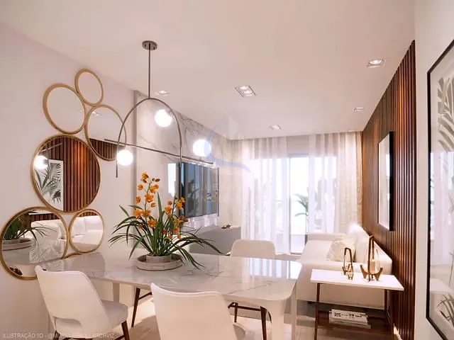 Apartamento 2 quartos e 2 banheiros, à venda, no bairro Jardim Camburi em Vitória