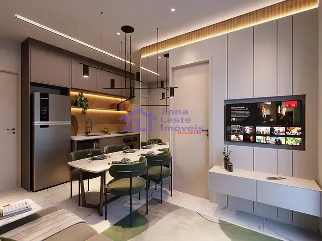 Apartamento 2 quartos e 1 banheiro, à venda, no bairro Vila Carrão em São Paulo