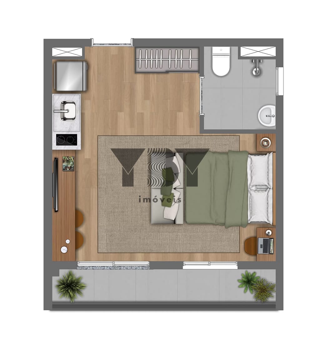 Apartamento, 2 quartos, 60 m² - Foto 30