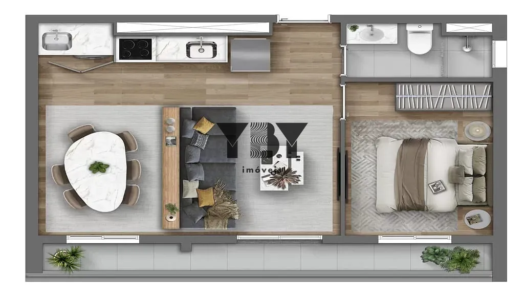 Apartamento, 2 quartos, 60 m² - Foto 33