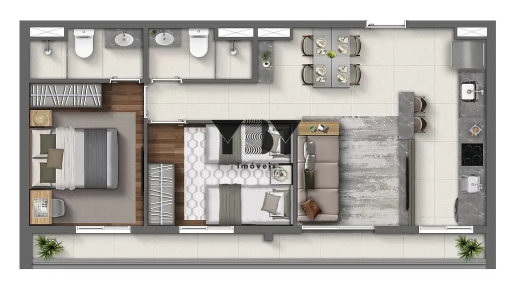 Apartamento, 2 quartos, 60 m² - Foto 34