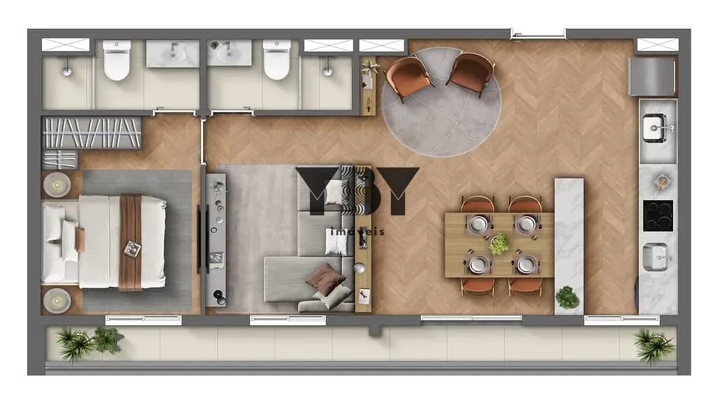 Apartamento, 2 quartos, 60 m² - Foto 35