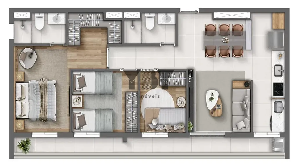 Apartamento, 1 quarto, 29 m² - Foto 36