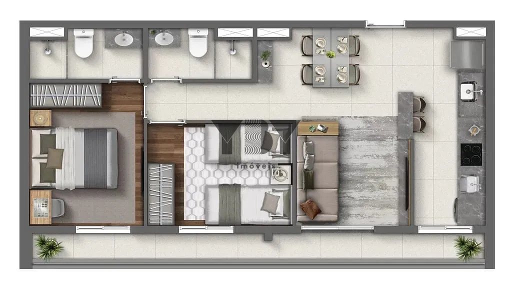 Apartamento, 1 quarto, 29 m² - Foto 34