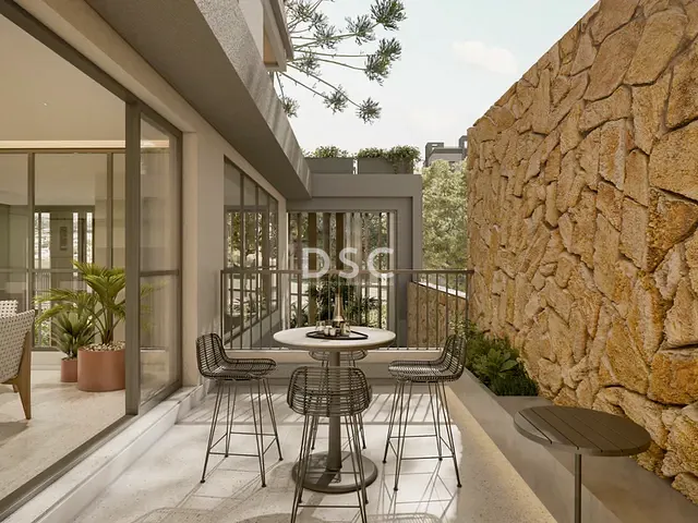 Apartamento 1 quarto e 2 banheiros, à venda, no bairro São Francisco em Curitiba