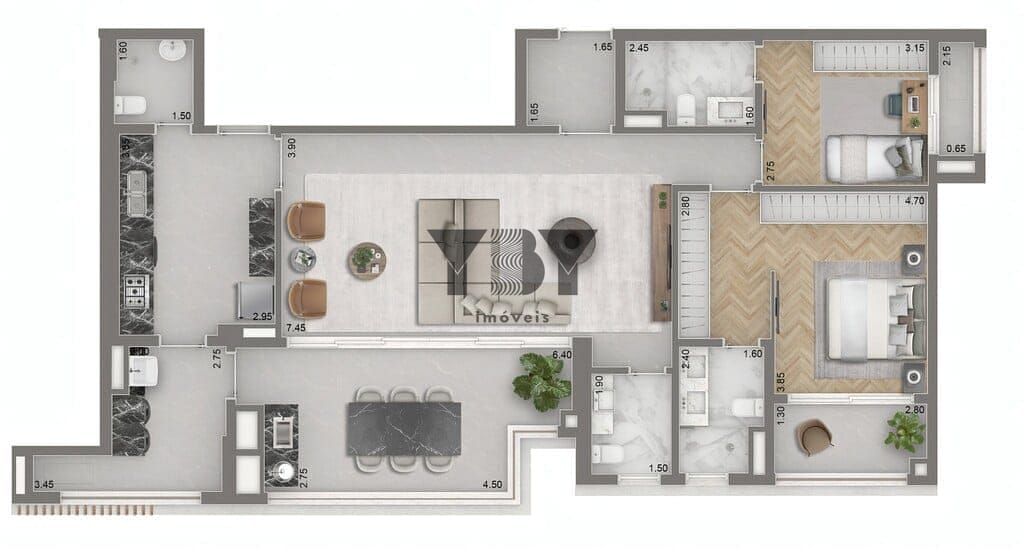 Cobertura à venda com 3 quartos, 246m² - Foto 21