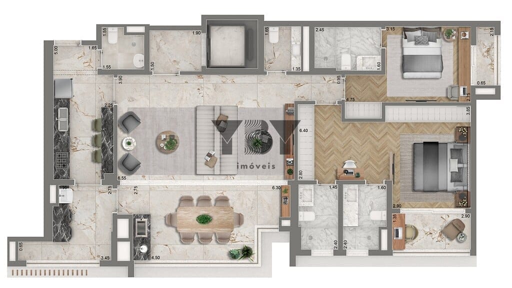 Cobertura à venda com 3 quartos, 246m² - Foto 23