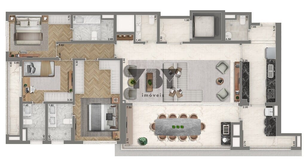Cobertura à venda com 3 quartos, 246m² - Foto 27