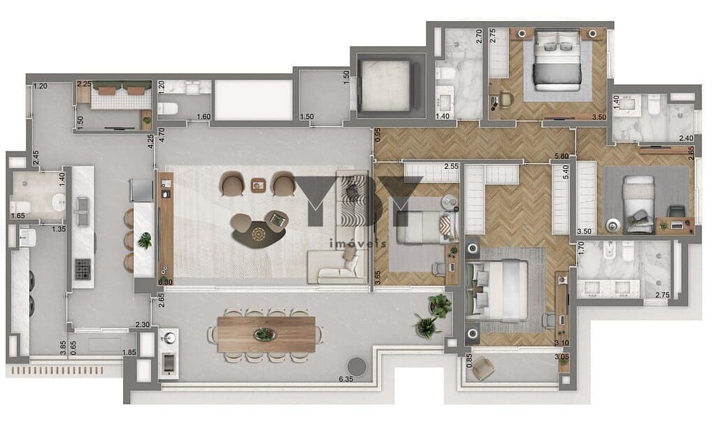 Cobertura à venda com 3 quartos, 246m² - Foto 29