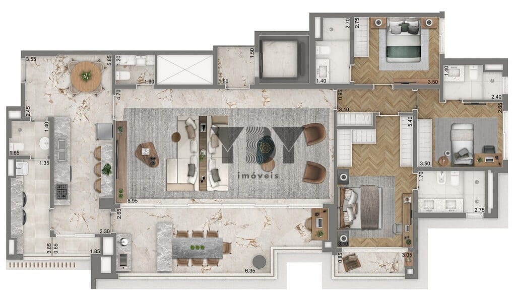 Cobertura à venda com 3 quartos, 246m² - Foto 30