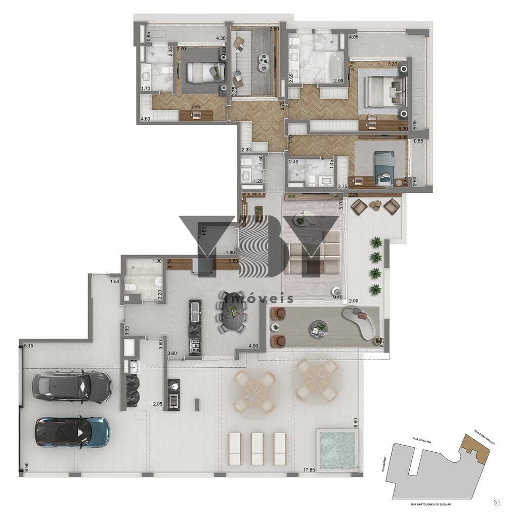 Cobertura à venda com 3 quartos, 246m² - Foto 36