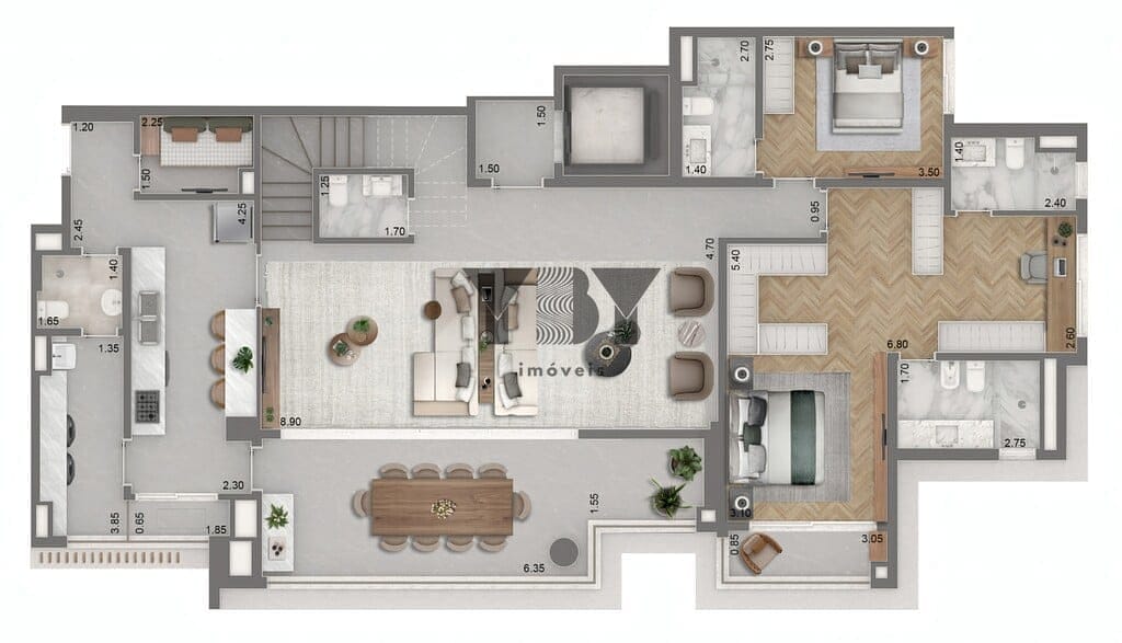 Cobertura à venda com 3 quartos, 246m² - Foto 37