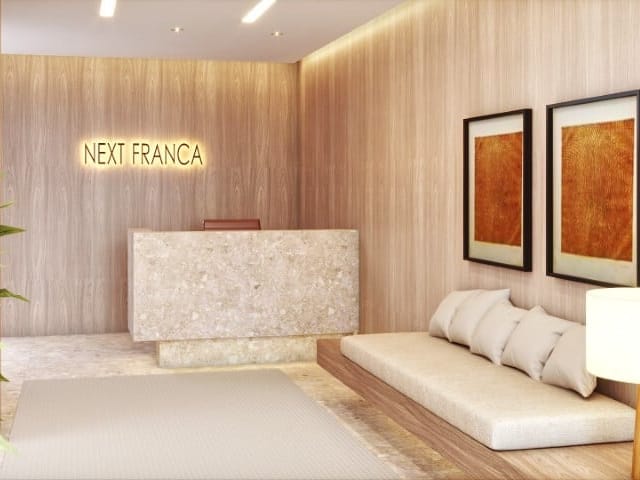 Foto do Studio - Studio à venda 1 Quarto 19.42M² Jardim Paulista São Paulo - SP | Next Franca - Residencial | YBY Imóveis