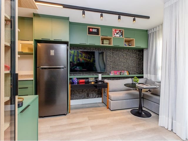 Foto do Studio - Studio à venda 1 Quarto 24.5M² Campo Belo São Paulo - SP | Lares e Andares Imóveis