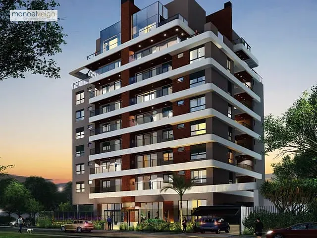 Apartamento 3 quartos e 2 banheiros, à venda, no bairro Vila Izabel em Curitiba