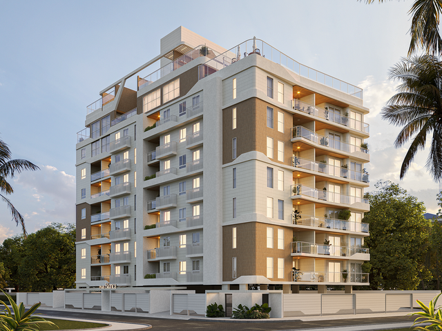 Apartamento 2 quartos e 2 banheiros, à venda, no bairro Ponta de Campina em Cabedelo