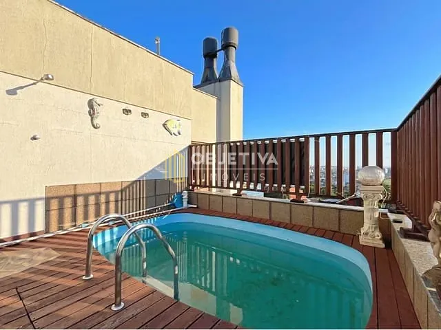 Cobertura / Penthouse 1 quarto e 2 banheiros, à venda, no bairro Cristal em Porto Alegre
