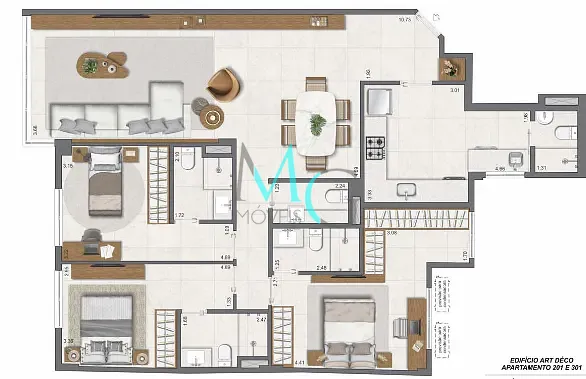 Apartamento, 3 quartos, 116 m² - Foto 27